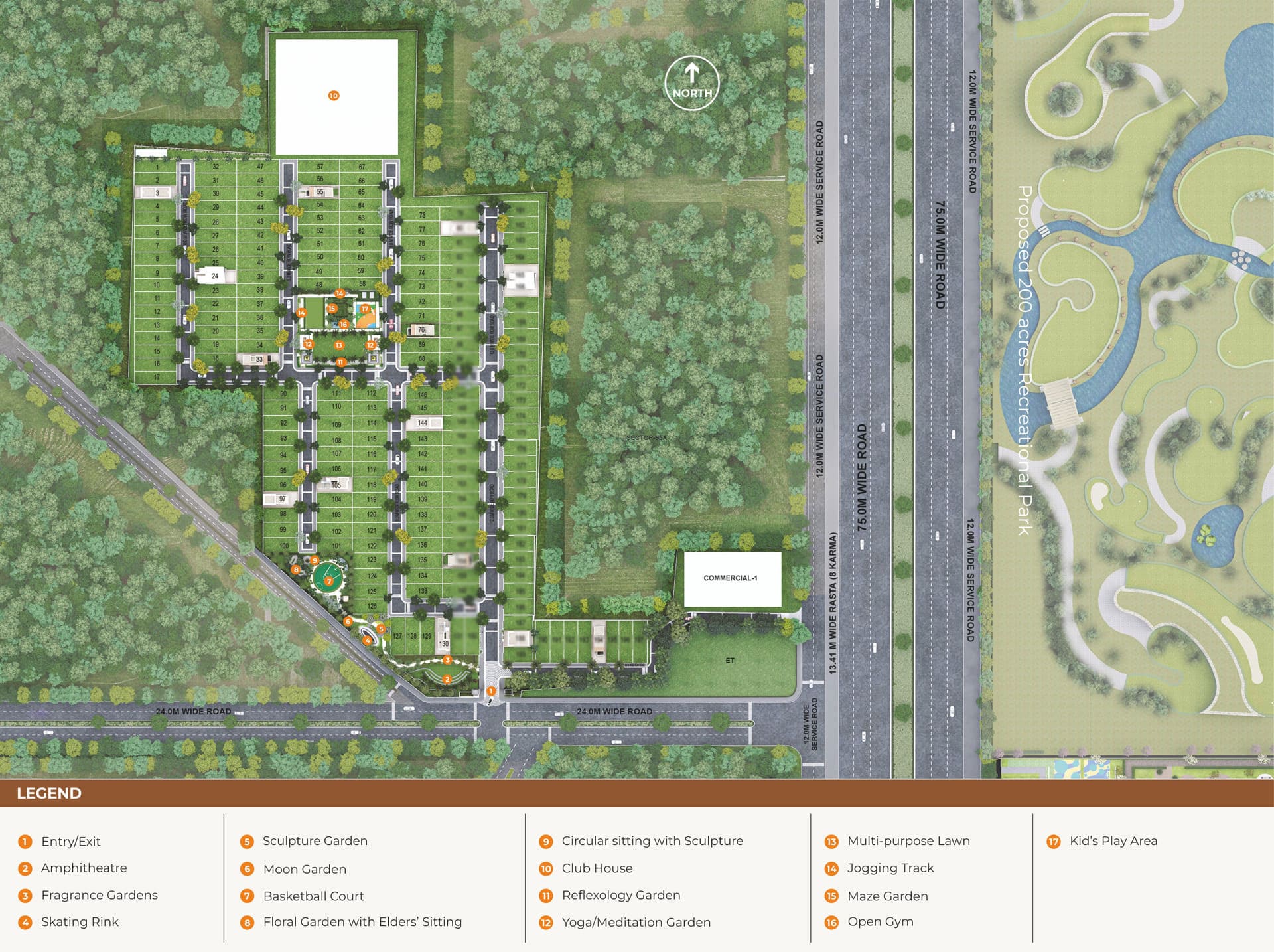Master Plan Roots Courtyard 2